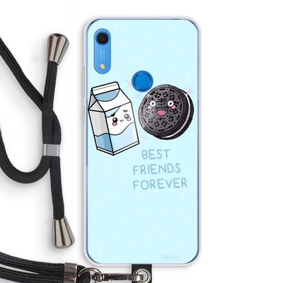 Best Friend Forever: Huawei Y6s Transparant Hoesje met koord
