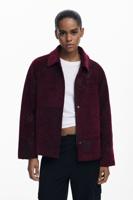 Kort textuurjas - RED - M Kort textuurjas - RED - M