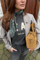 Golden Goose shawl GUP01053.P000667.35759 moss green