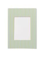 HEMA Passe-partout A4 21x29.7cm papier strepen (blauw)