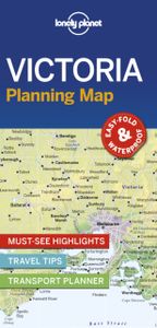 Wegenkaart - landkaart Planning Map Victoria | Lonely Planet