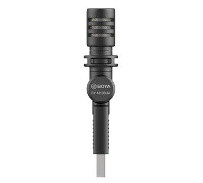BOYA BY-M100UA microfoon Zwart Laptopsmicrofoon