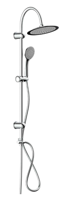 Schutte 60050 JAMAICA FRESH Douchesysteem | Chroom | Ø 150 mm - 60050 Schutte 60050 JAMAICA FRESH Douchesysteem | Chroom | Ø 150 mm - 60050