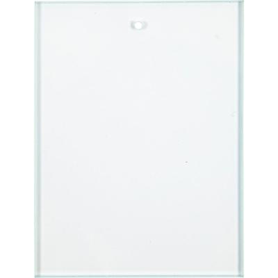 Creativ Company Glazen platen, afm 8x6 cm, dikte 3 mm, 10 stuk/ 1 doos