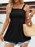 Casual Loose Plain Tank Top