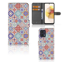 Motorola Moto G73 Bookcase Tiles Color - thumbnail