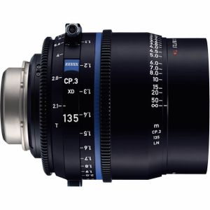 Zeiss Compact Prime CP.3 XD 135mm T2.1 PL-vatting met eXtended Data