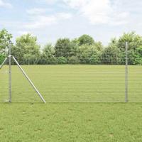 Gelaste draadhek Zilver 1.4 x 25 m Staal