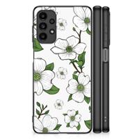 Samsung Galaxy A13 4G Bloemen Hoesje Dogwood Flowers