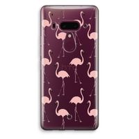Anything Flamingoes: HTC U12+ Transparant Hoesje