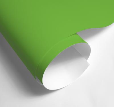 Matgroen vinyl stickervel kleuren