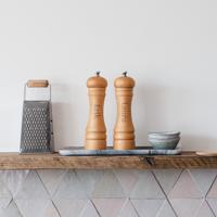 Gepersonaliseerd peper en zoutstel - 18 cm