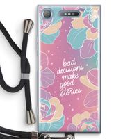 Good stories: Sony Xperia XZ1 Transparant Hoesje met koord
