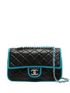 CHANEL Pre-Owned sac porté épaule à rabat (2007-2008) - Noir