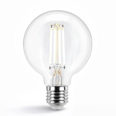 Slimme filament led lamp van milight - dual white 7w e27 fitting - g95 model