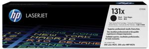 HP toner 131X, 2 400 pagina&apos;s, OEM CF210X, zwart