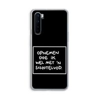 Schotelvod: OnePlus Nord Transparant Hoesje