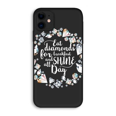 Diamonds: iPhone 11 Biologisch afbreekbaar hoesje