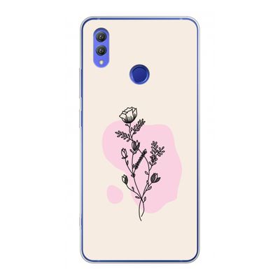 Roses are red: Honor Note 10 Transparant Hoesje