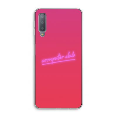 Vice Glow: Samsung Galaxy A7 (2018) Transparant Hoesje