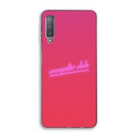 Vice Glow: Samsung Galaxy A7 (2018) Transparant Hoesje Vice Glow: Samsung Galaxy A7 (2018) Transparant Hoesje