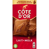 Cote D&apos;or Melk 180g bij Jumbo