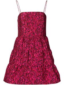 alice + olivia robe courte Jamila à fleurs - Rose