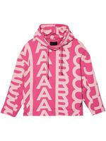 Marc Jacobs hoodie Monogram Oversized à lien de resserrage - Rose