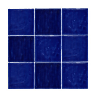 Terre d&apos;Azur Maroc Blue Fonce Mix 11.5x11.5 cm