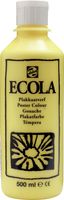 Talens Ecola plakkaatverf flacon van 500 ml, citroengeel - thumbnail