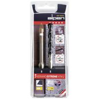 Alpen Keramo extreme ATM2 300062100 Glas- en keramiekborenset 2-delig 6 mm 1/4 (6.3 mm), Cilinderschacht 1 set(s)