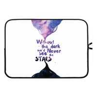 Stars quote: Laptop sleeve 13 inch