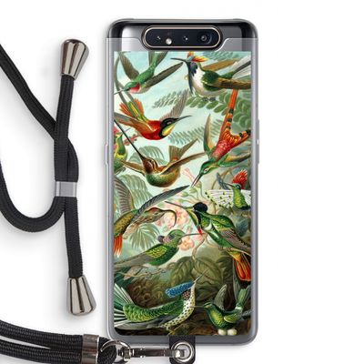 Haeckel Trochilidae: Samsung Galaxy A80 Transparant Hoesje met koord