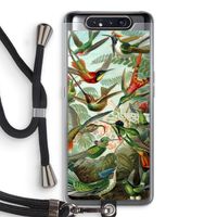Haeckel Trochilidae: Samsung Galaxy A80 Transparant Hoesje met koord