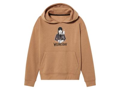 Kinder hoodie (Bruin, 146/152)