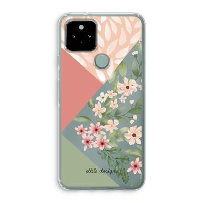 Sweet heaven geometrics: Google Pixel 5 Transparant Hoesje