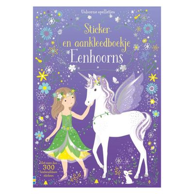 WPG Uitgevers Sticker- en aankleedboekje eenhoorns