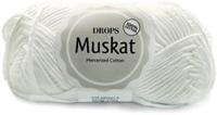 Drops Muskat Uni Colour 18 White