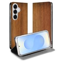 Samsung Galaxy S26 Plus | Standcase | Hoesje Donker Hout