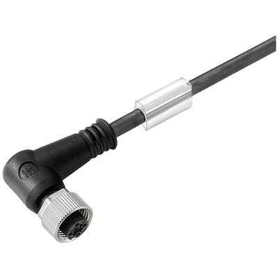 Weidmüller 9457740100 Sensor/actuator connector, geassembleerd M12 Aantal polen (sensoren): 4 1.00 m 1 stuk(s)