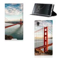 Sony Xperia L1 | Book Cover | Golden Gate Bridge