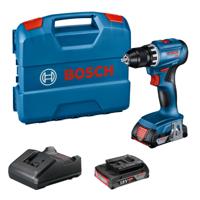 Bosch Professional GSR 18V-45 Accu schroefboormachine 18V 2.0Ah in L-Case - 06019K3202