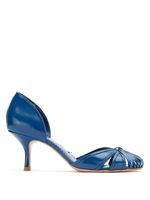 Sarah Chofakian leather pumps - Bleu