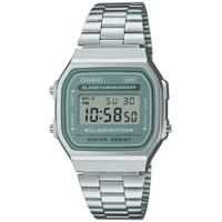 Horloge Uniseks Casio A168WA-3AYES Groen Zilverkleurig (Ø 35 mm)