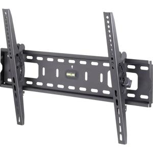 SpeaKa Professional Wall Tilt TV-beugel Geïntegreerde waterpas, Voor curved TVs, Kanteling instelbaar zonder gereedschap 94,0 cm (37) - 177,8 cm (70) Kantelbaar