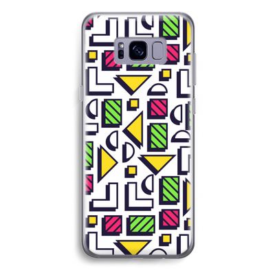 8-bit N°4: Samsung Galaxy S8 Plus Transparant Hoesje