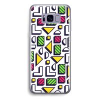 8-bit N°4: Samsung Galaxy S8 Plus Transparant Hoesje