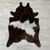 Kleine koeienhuid bruin wit zwart (Normandiër) 90x60cm