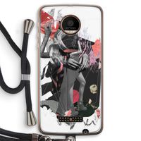 Dissimulation du réel: Motorola Moto Z Force Transparant Hoesje met koord
