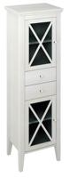 Hoge Badkamerkast Sapho Cross 49x170x39 cm Wit Hout Links Hoge Badkamerkast Sapho Cross 49x170x39 cm Wit Hout Links